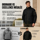 Blouson bomber homme ample doublé de peluche