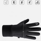 Gants doublés chauds et coupe-vent pour homme, avec bouts des doigts compatibles avec écran tactile