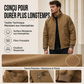 Blouson bomber homme ample doublé de peluche