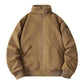 Blouson bomber homme ample doublé de peluche