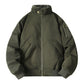 Blouson bomber homme ample doublé de peluche