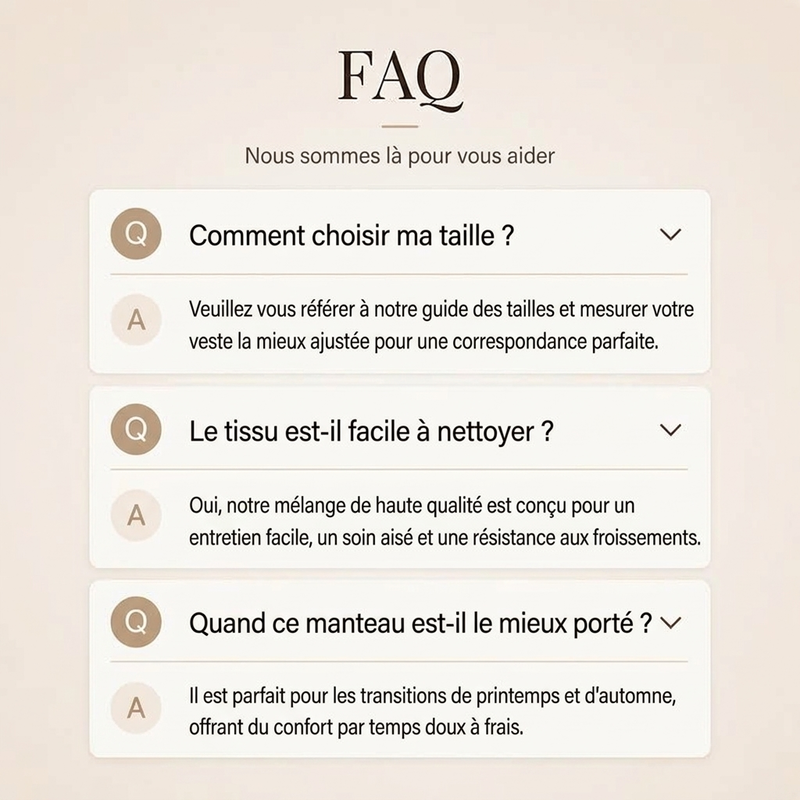 Manteau mi-long minimaliste pour homme à boutonnage simple
