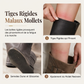 Bottes mi-mollet décontractées à lacets pour femmes