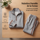 Ensemble de survêtement à demi-zip pour femme