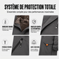 Parka à capuche pour homme, doublure en peluche