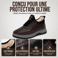 Chaussures pour homme à doublure chaude antidérapantes