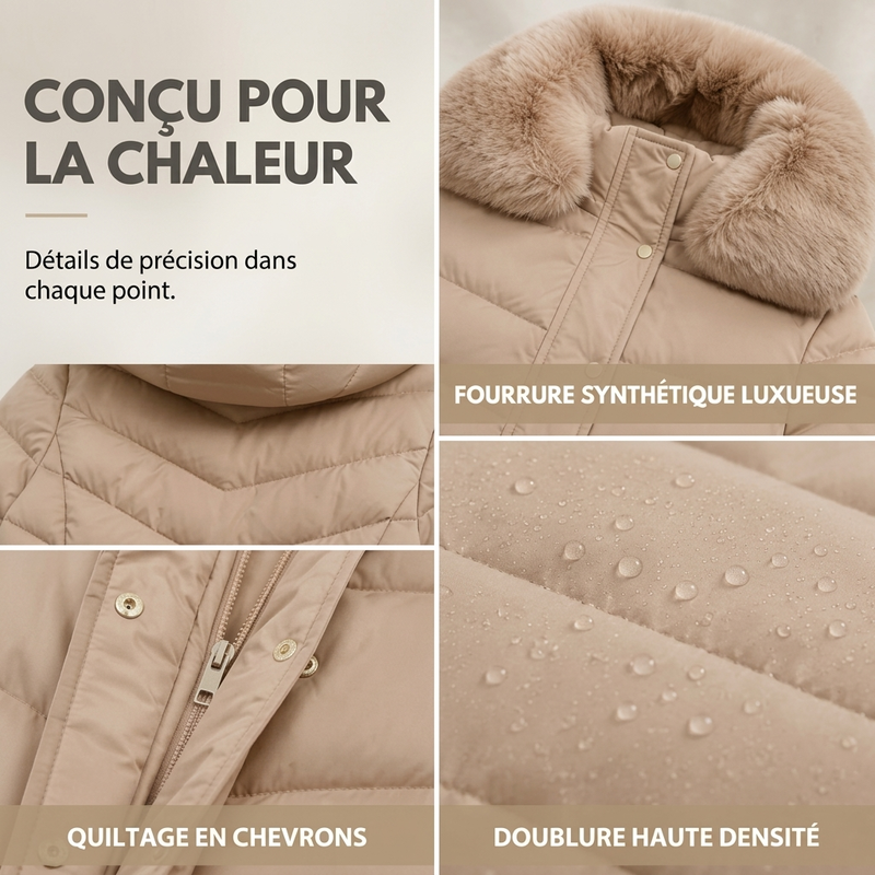 Parka d'hiver ultra chaude