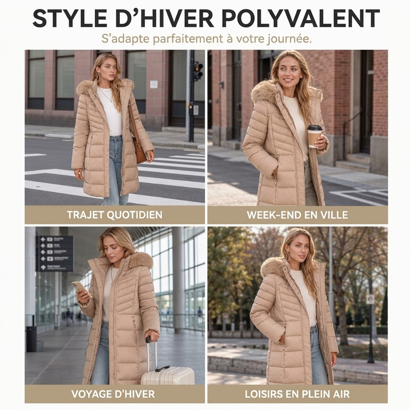 Parka d'hiver ultra chaude
