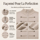 Veste en maille décontractée à double fermeture éclair pour femme