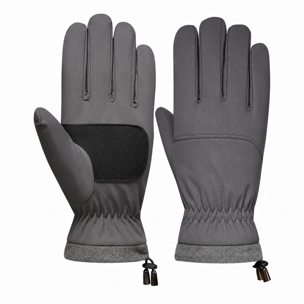 Gants thermiques d'hiver pour hommes et femmes, coupe-vent et résistant au froid, écran tactile antidérapants pour le cyclisme