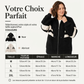 Veste Femme Oversize en Fausse Fourrure Mouton avec Fermeture à Glissière