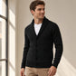 Cardigan pullover décontracté à col châle pour homme