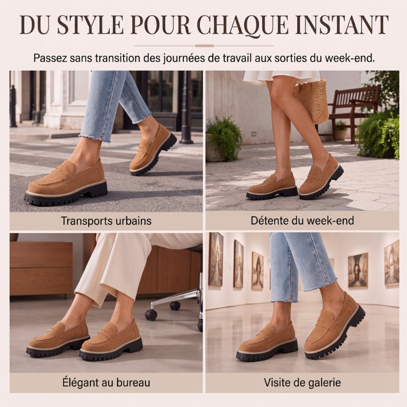 Nouveautés📦|Mocassins sans lacets décontractés pour femmes
