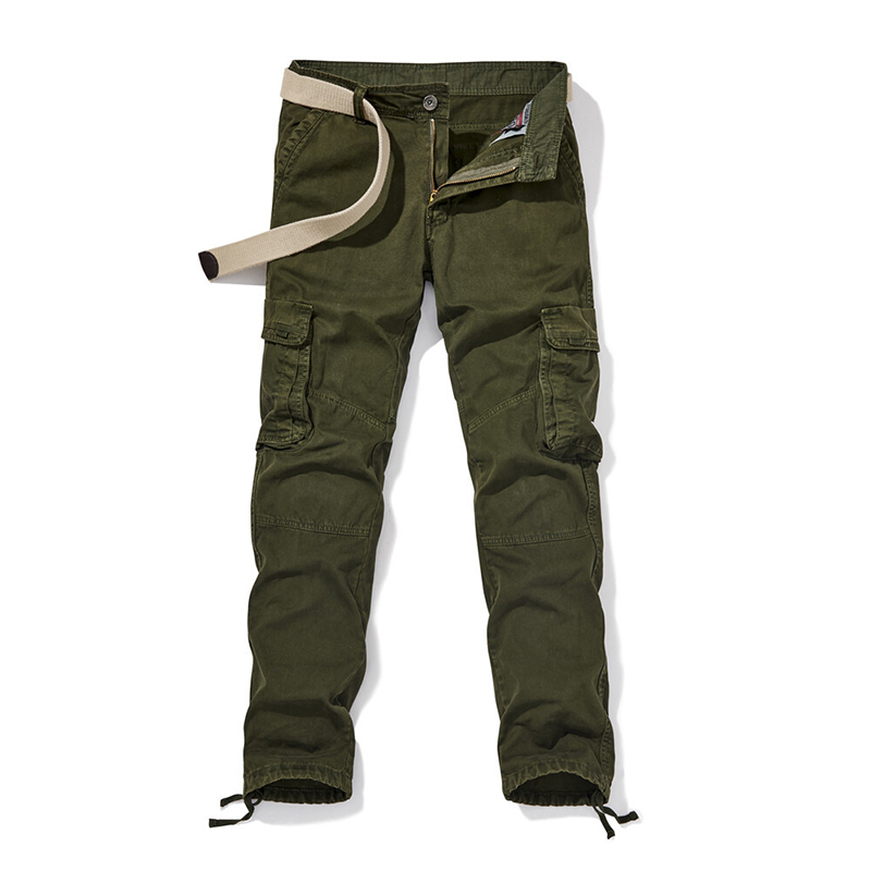 Pantalon cargo tactique multi-poches pour homme