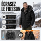 Veste d'hiver mi-longue pour homme, coupe-vent et thermique