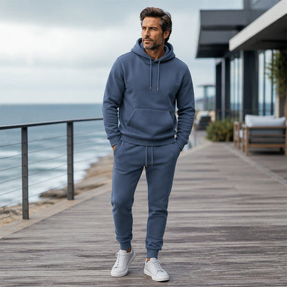 Survêtement Capuche Homme - Ensemble de Jogging 2 Pièces Casual et Sport