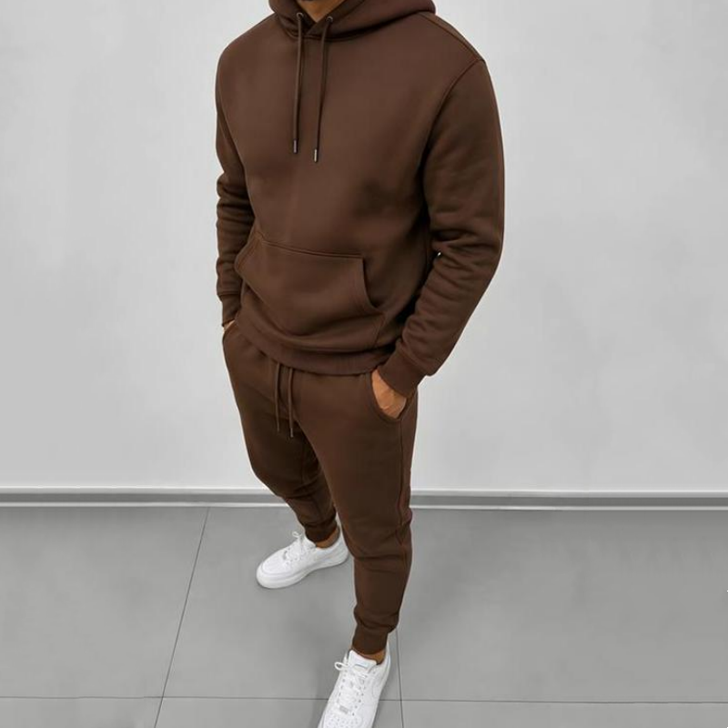 Survêtement Capuche Homme - Ensemble de Jogging 2 Pièces Casual et Sport