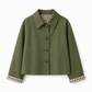 Manteau d'automne-hiver décontracté pour femme, à manches longues et boutonnage simple
