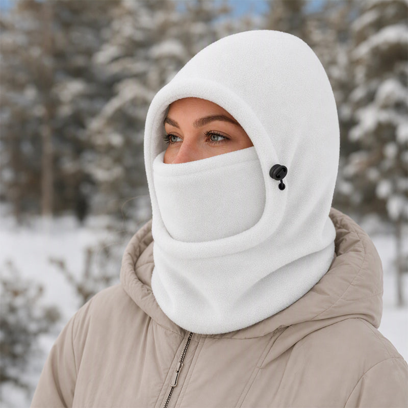 Cagoule de cyclisme thermique et coupe-vent unisexe