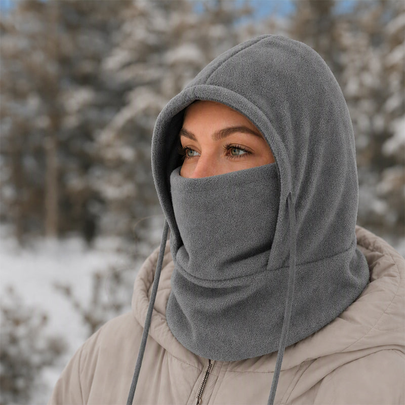Cagoule de cyclisme thermique et coupe-vent unisexe
