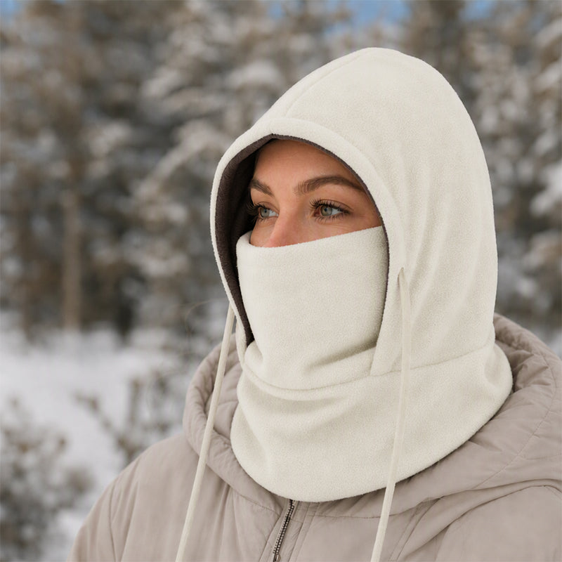 Cagoule de cyclisme thermique et coupe-vent unisexe