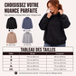 Sweatshirt décontracté à col simulé pour femme