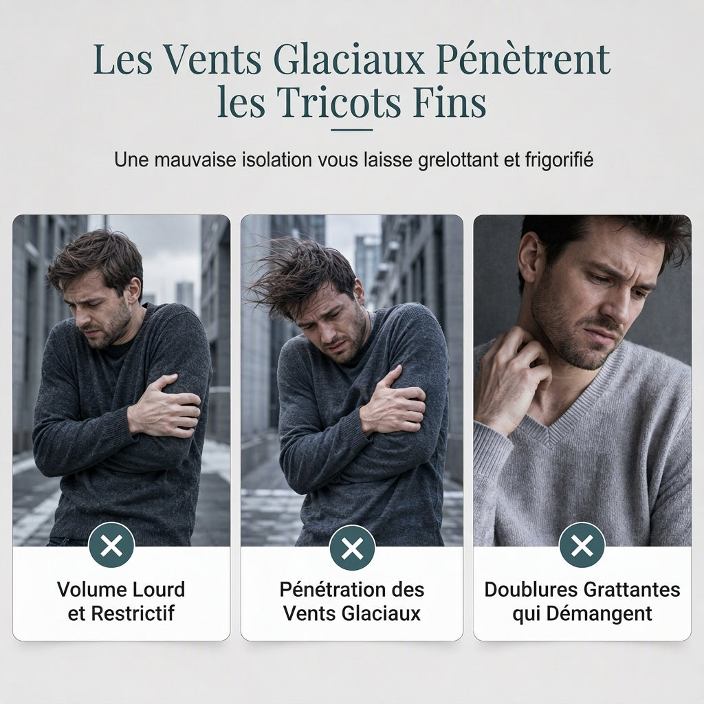 Cardigan en triqué à carreaux pour homme, doublure molletonnée, à capuche, manteau épais à manches longues pour l'hiver