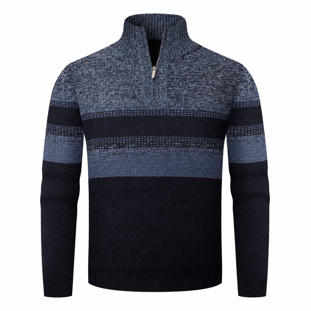 Cardigan en triqué à carreaux pour homme, doublure molletonnée, à capuche, manteau épais à manches longues pour l'hiver