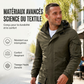 Veste à capuche coupe-vent extérieure pour homme