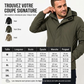 Veste à capuche coupe-vent extérieure pour homme