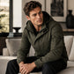 Veste à capuche coupe-vent extérieure pour homme
