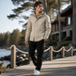 Veste à capuche coupe-vent extérieure pour homme