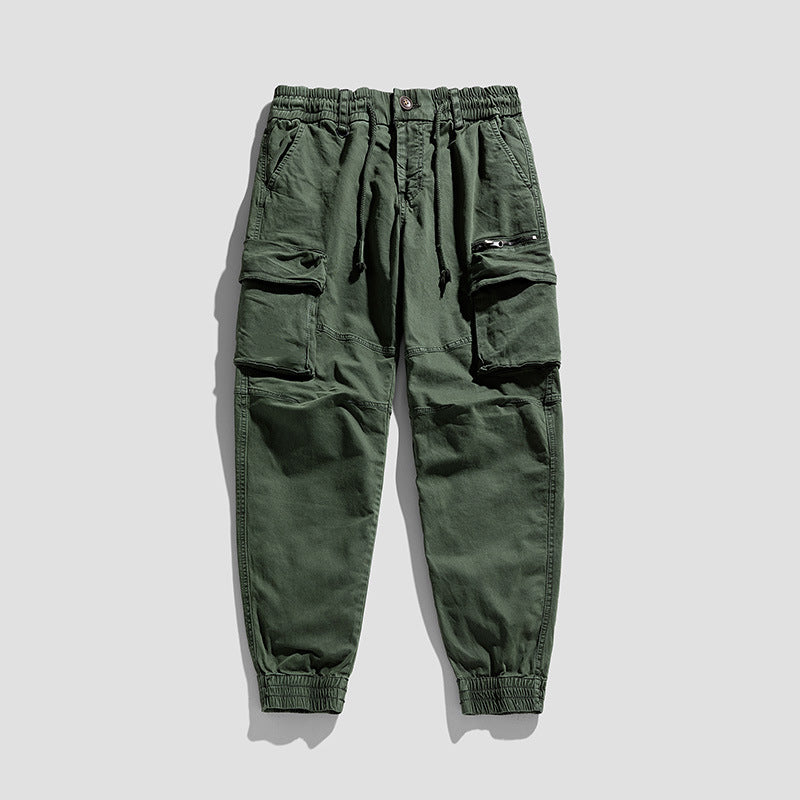 Pantalon cargo jogger multi-poches pour homme