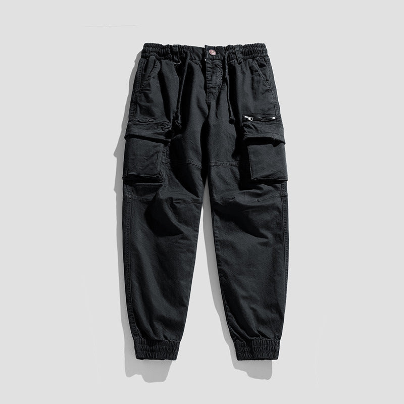 Pantalon cargo jogger multi-poches pour homme