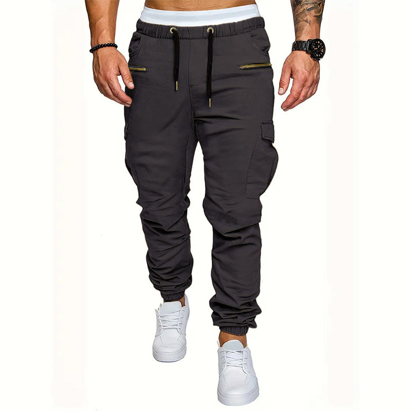 ⏳Liquidation totale🎁Pantalon cargo décontracté et ajusté pour homme🎁!
