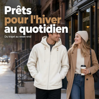 ⏳Liquidation totale⏳Hoodie Sherpa ultra-chaud unisexe