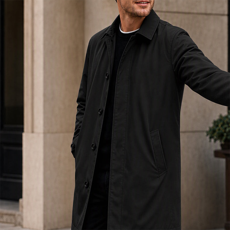 ⏳Liquidation totale⏳Trench-coat matelassé et résistant à l'eau pour homme