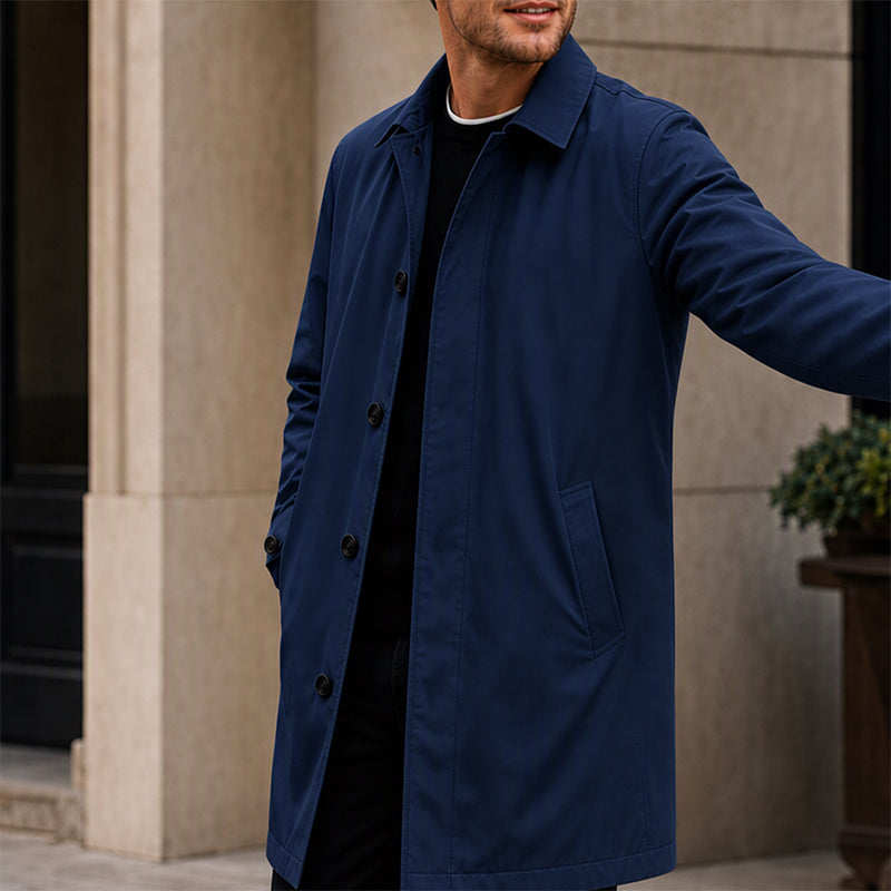 ⏳Liquidation totale⏳Trench-coat matelassé et résistant à l'eau pour homme
