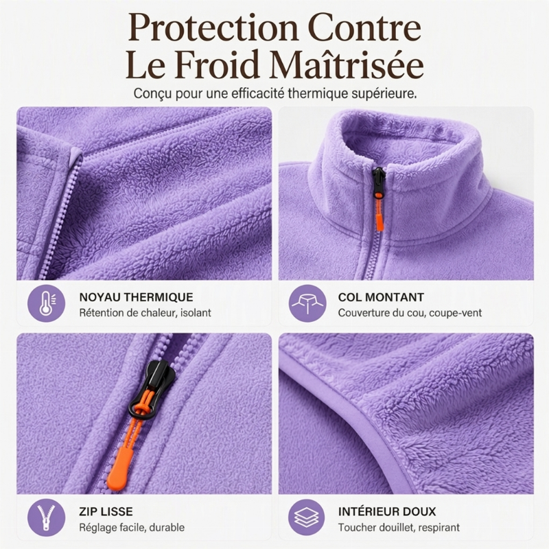 ⏳Liquidation totale⏳Veste thermique d'hiver douce pour femme