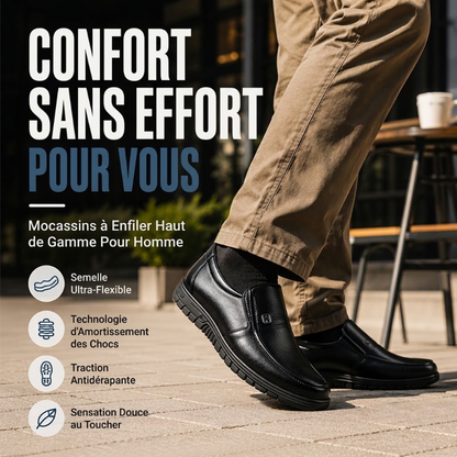 ⏳Liquidation totale⏳Chaussures habillées décontractées pour hommes, légères et à enfiler