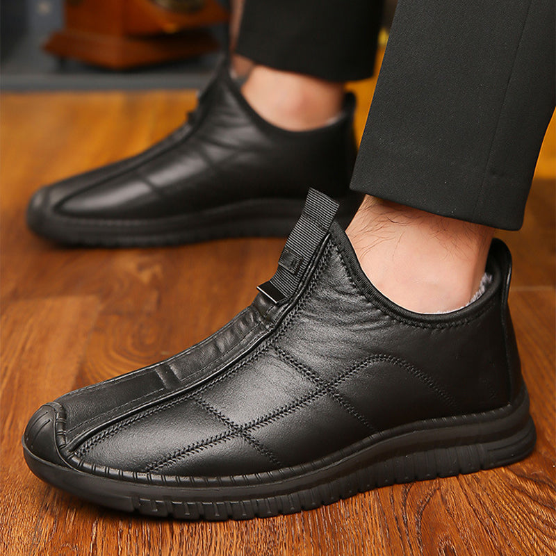 ⏳Liquidation totale⏳Chaussures de marche pour homme, à semelle antidérapante et doublure pelucheuse