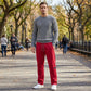 Pantalon de survêtement thermique d'hiver unisexe pour l'extérieur