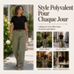 👜 -50 % sur toute la mode femme ! ✨Pantalon décontracté à jambe droite pour femmes