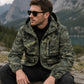 Veste à capuche camouflage élégante pour femmes
