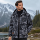 Veste à capuche camouflage élégante pour femmes