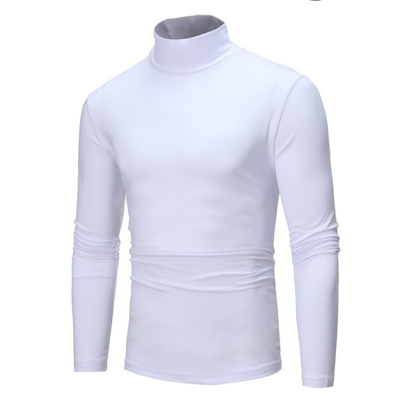 ⏳Liquidation totale⏳Haut col roulé factice ajusté pour homme