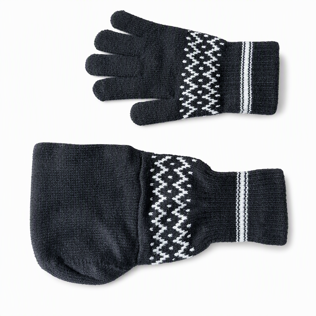 Mitain en tricot pour bière, gant de boisson pour tenir les bouteilles et canettes de bière