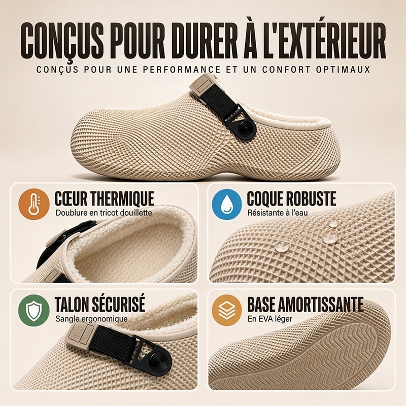 👜 -50 % sur toute la mode femme ! ✨Pantoufles d'hiver chaudes en peluche pour hommes