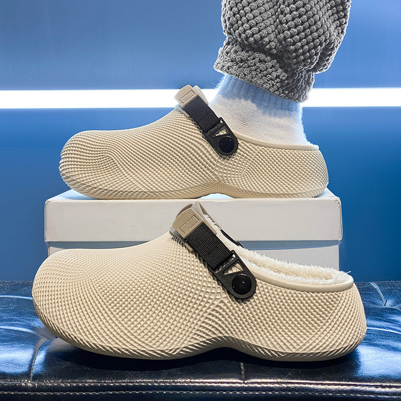👜 -50 % sur toute la mode femme ! ✨Pantoufles d'hiver chaudes en peluche pour hommes