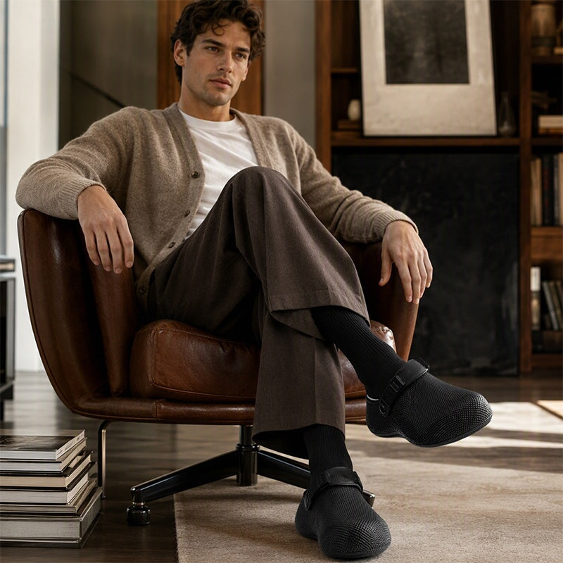 👜 -50 % sur toute la mode femme ! ✨Pantoufles d'hiver chaudes en peluche pour hommes